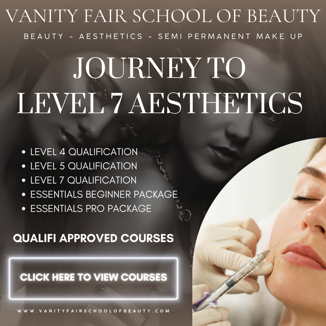 Journey to Level 7 Aesthetics Practice – Vanity Fair School Of Beauty