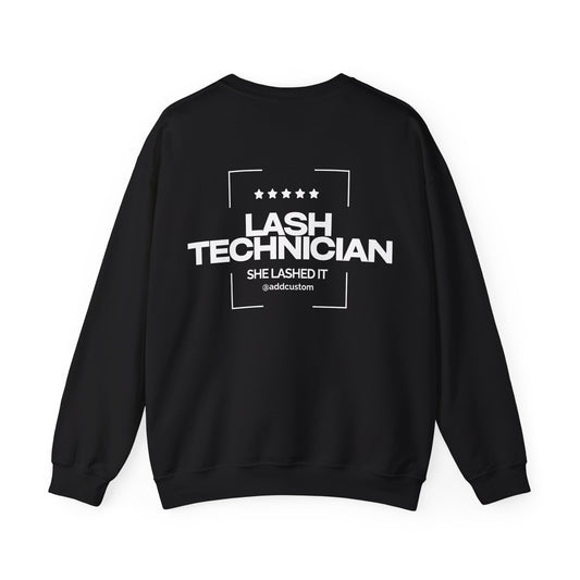 Lash Tech Crewneck Sweatshirt – She Lashed It