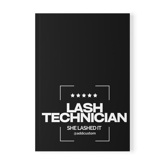 Lash Tech A5 Notepad – She Lashed It